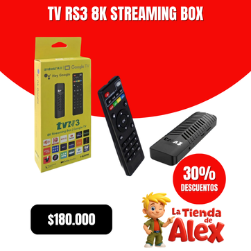 Imagen del producto TV RS3 8K STREAMING BOX