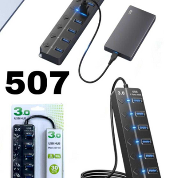 Imagen del producto HUB 7 PUERTOS USB 3.0