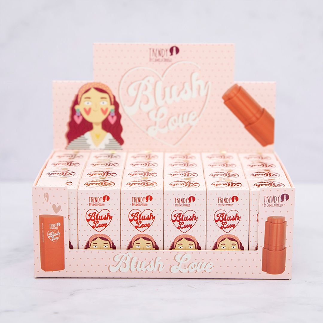RUBOR EN BARRA TRENDY BLUSH LOVE