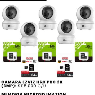 Imagen del producto KIT WIFI EZVIZ X5 INTERIOR 2K