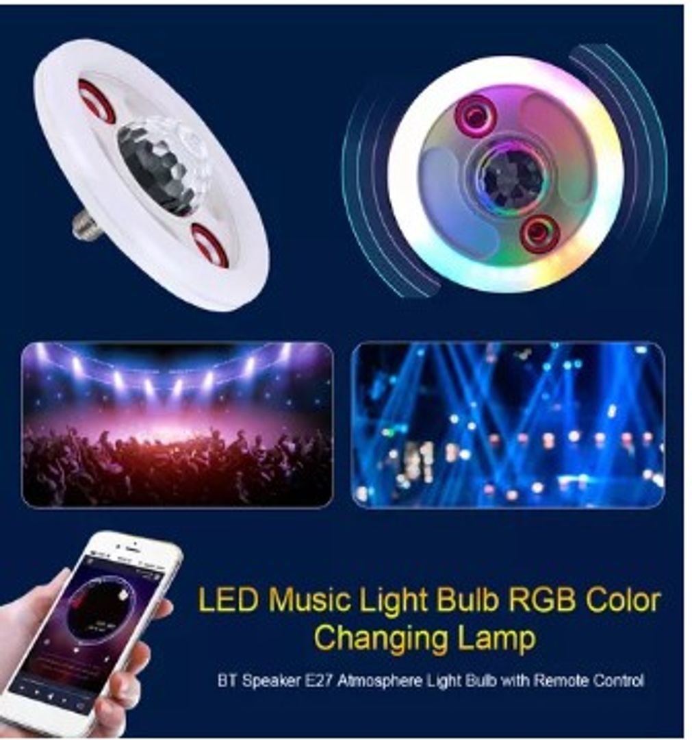 Bombilla Led, Luz Led, Música, Neoglint, Control