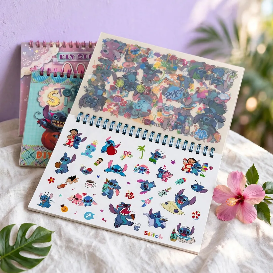 LIBRO DE STICKERS STITCH