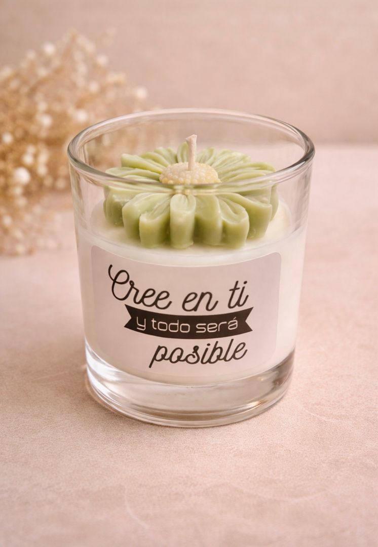Vela Cree en ti y todo será posible 