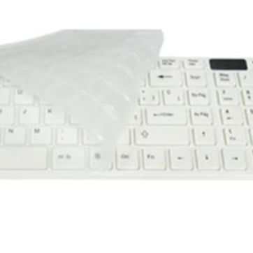 Imagen del producto Combo Mouse y teclado inalámbrico blanco WX01