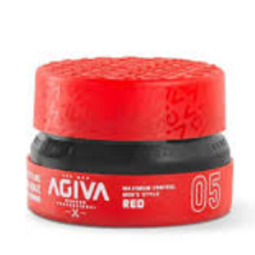 Imagen del producto Agiva Cera Hair Styling Aqua Wax Mega Strong Red 05
