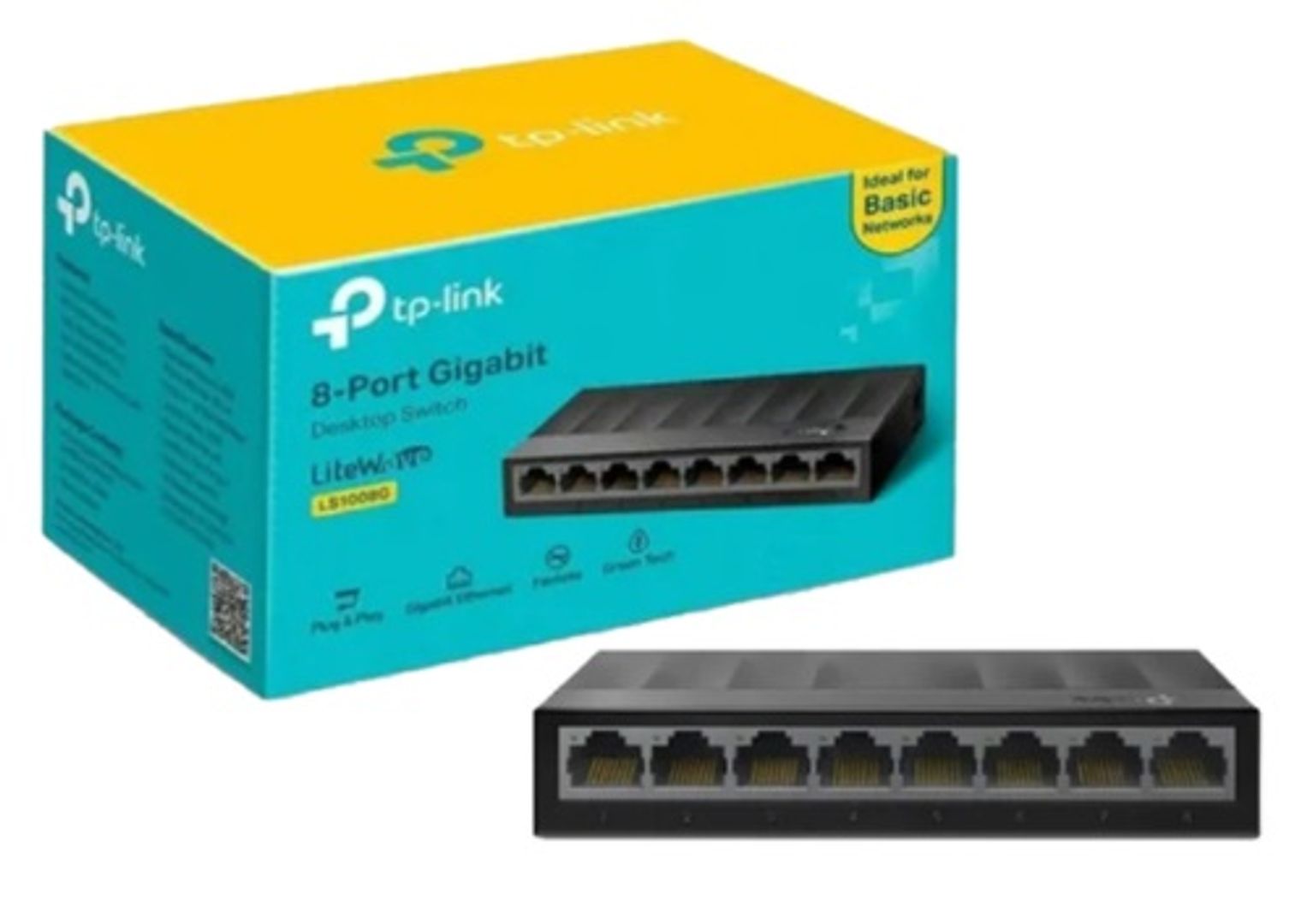 Switch de Red TP-Link 8 puertos Gigabit