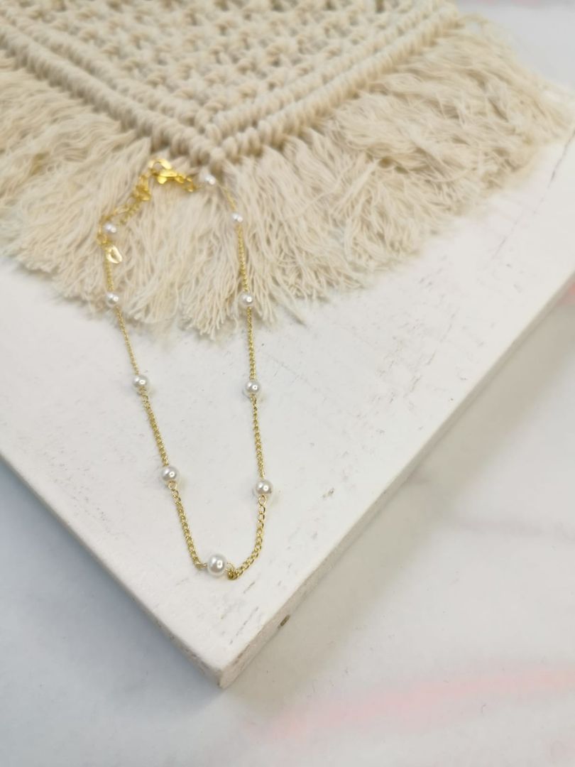 Tobillera perla de agua