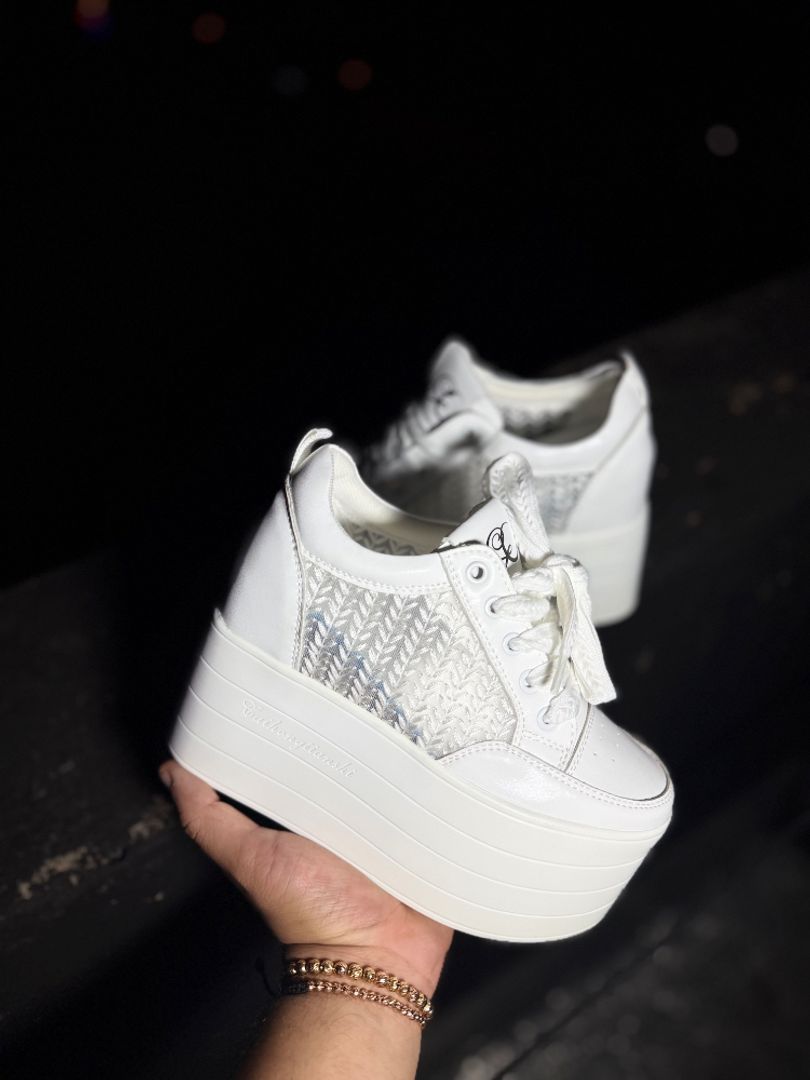 TENIS 3 pisos plataforma !!