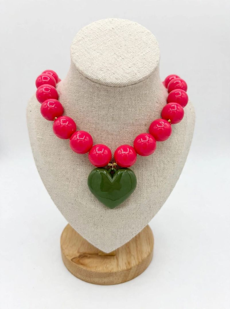 Collar Big Love Fucsia #16
