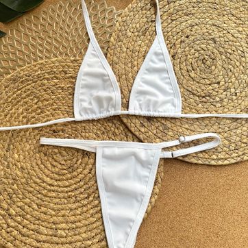 Minikini blanco  - imagen 1