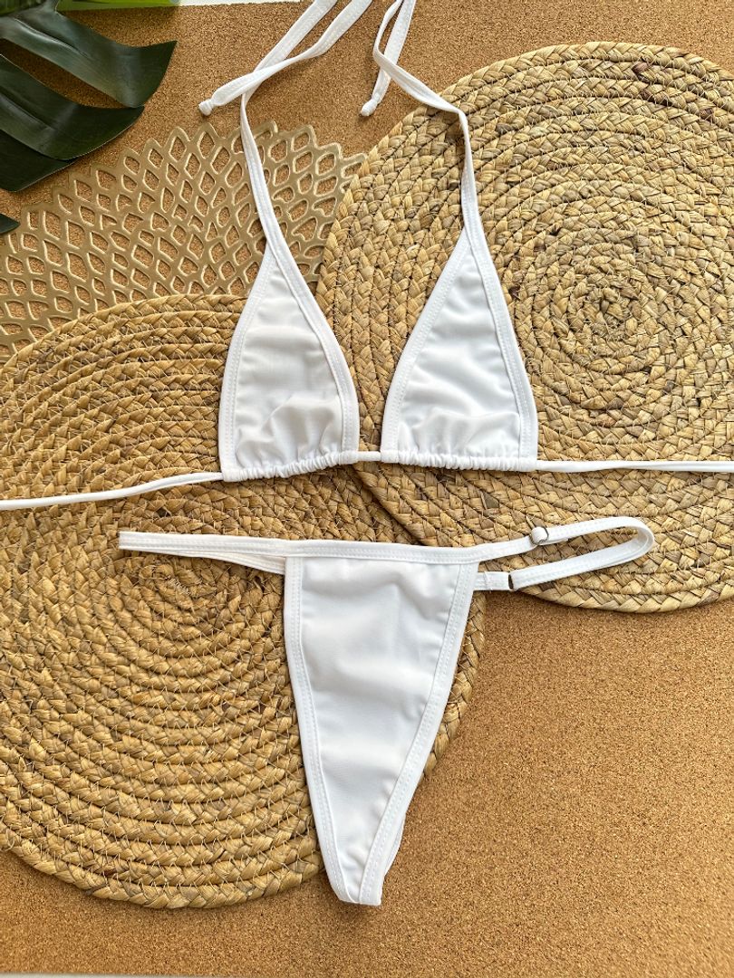 Minikini blanco 