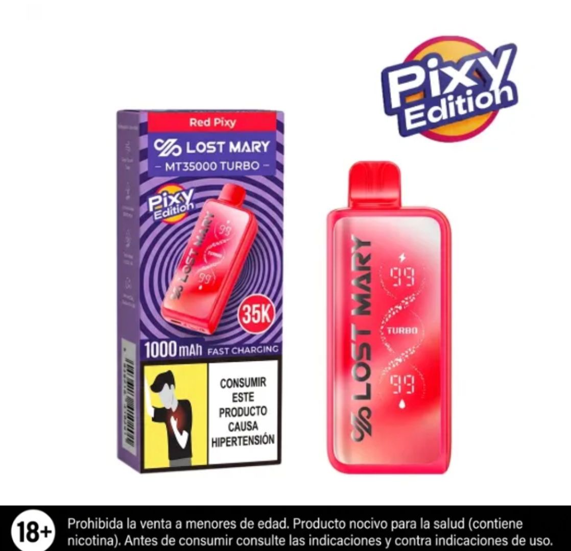 Lost Mary Red Pixy 35.000 Puffs Mt Turbo