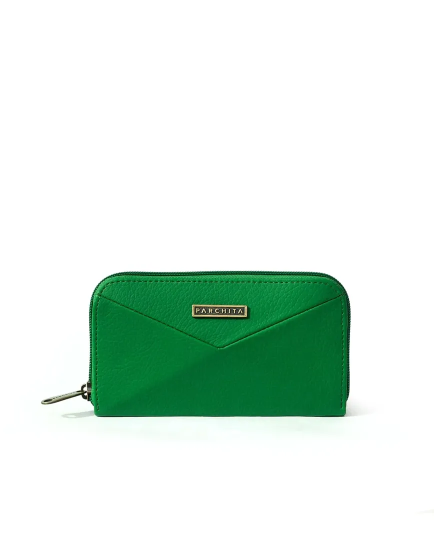 BILLETERA POLY VERDE 
