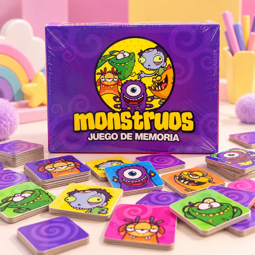Juego pares monstruos 