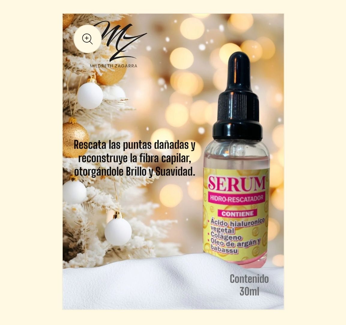 SERUM HIDRO – RESCATADOR Mildreth zagarra 