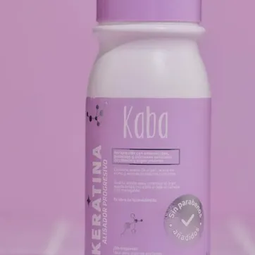 Imagen del producto Keratina Alisador Progresivo Kaba 250 mL