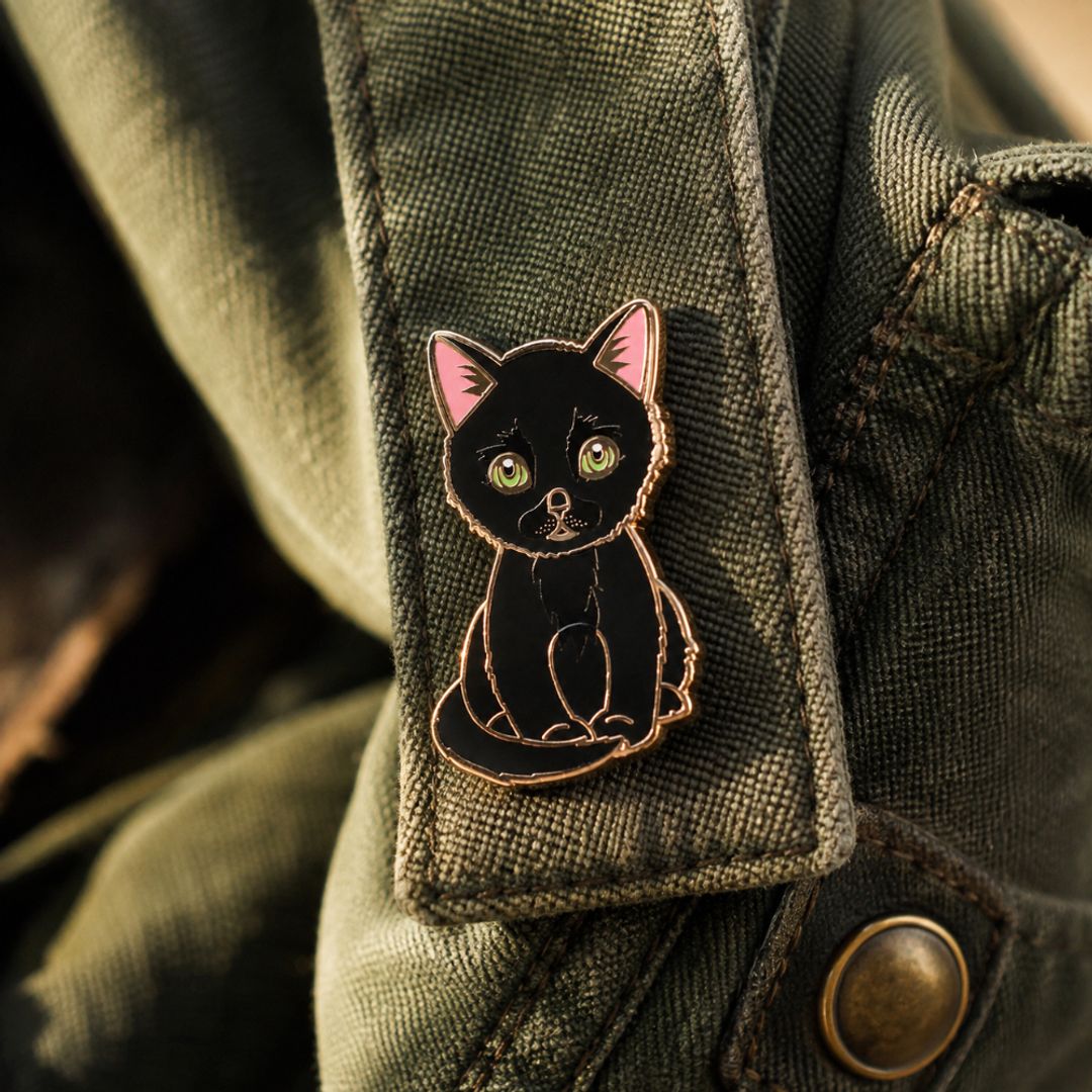 PIN GATO NEGRO