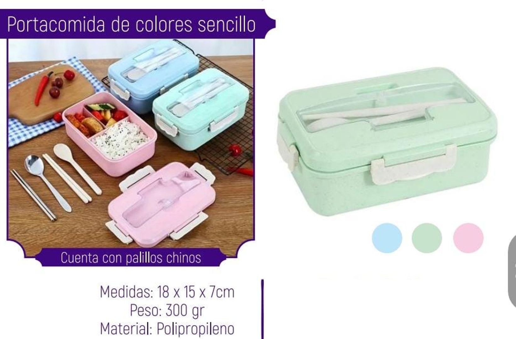 PORTA COMIDA DIVISION