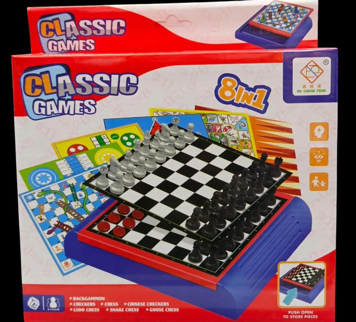 JUEGO DE MESA 8 EN 1