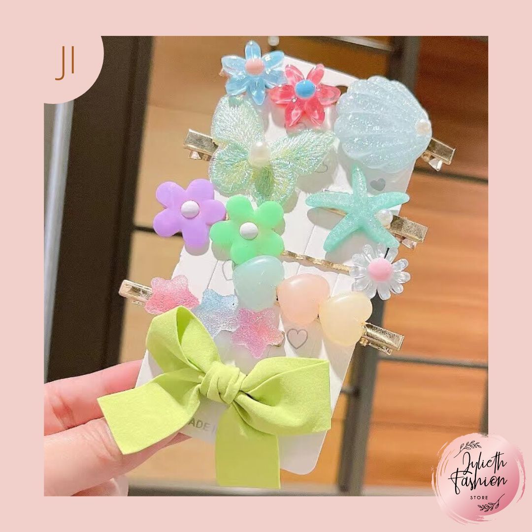  Set Pinzas Multicolor Estilo-8