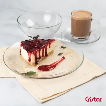 VAJILLA STYLO TRANSPARENTE  - imagen 1