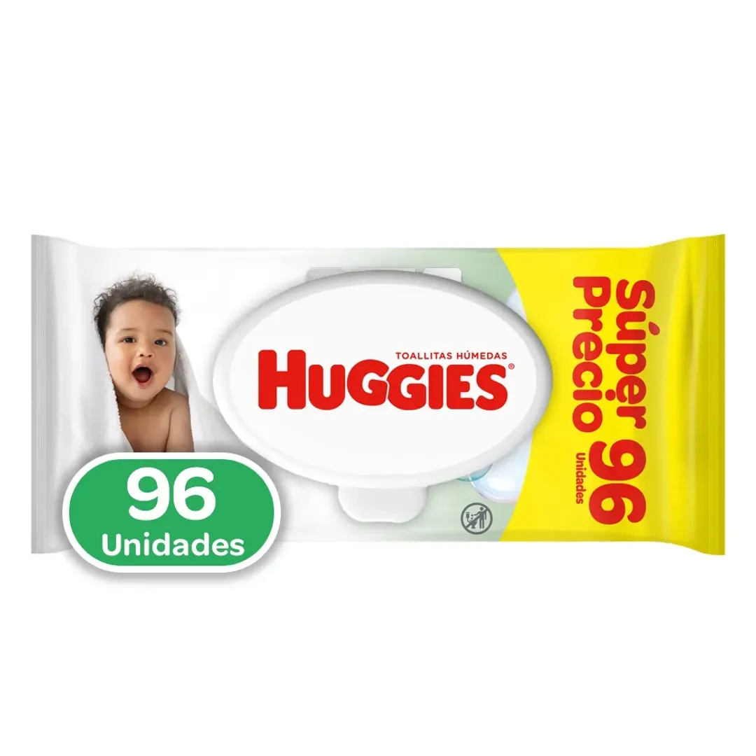 PAÑOS HUMEDOS*96 HUGGIES