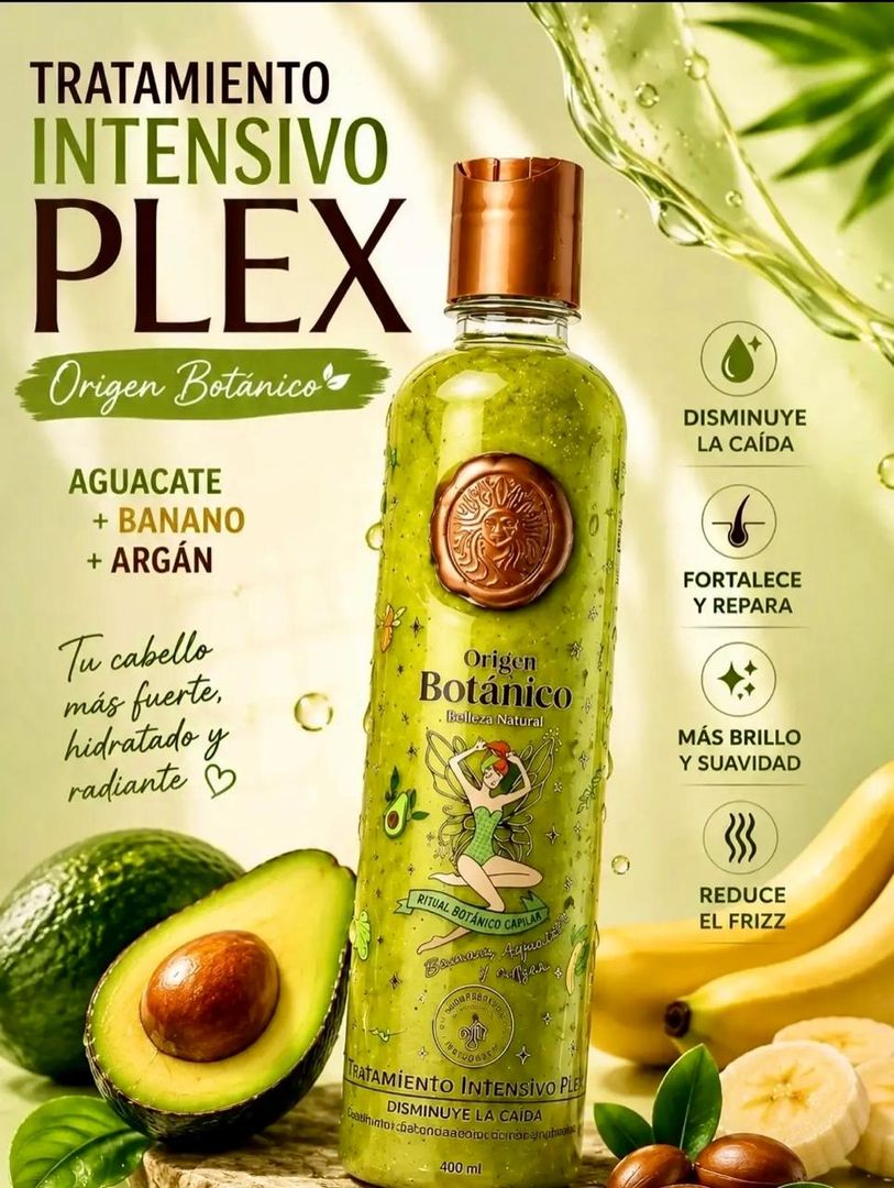 ORIGEN BOTÁNICO TRATAMIENTO INTENSIVO PLEX
