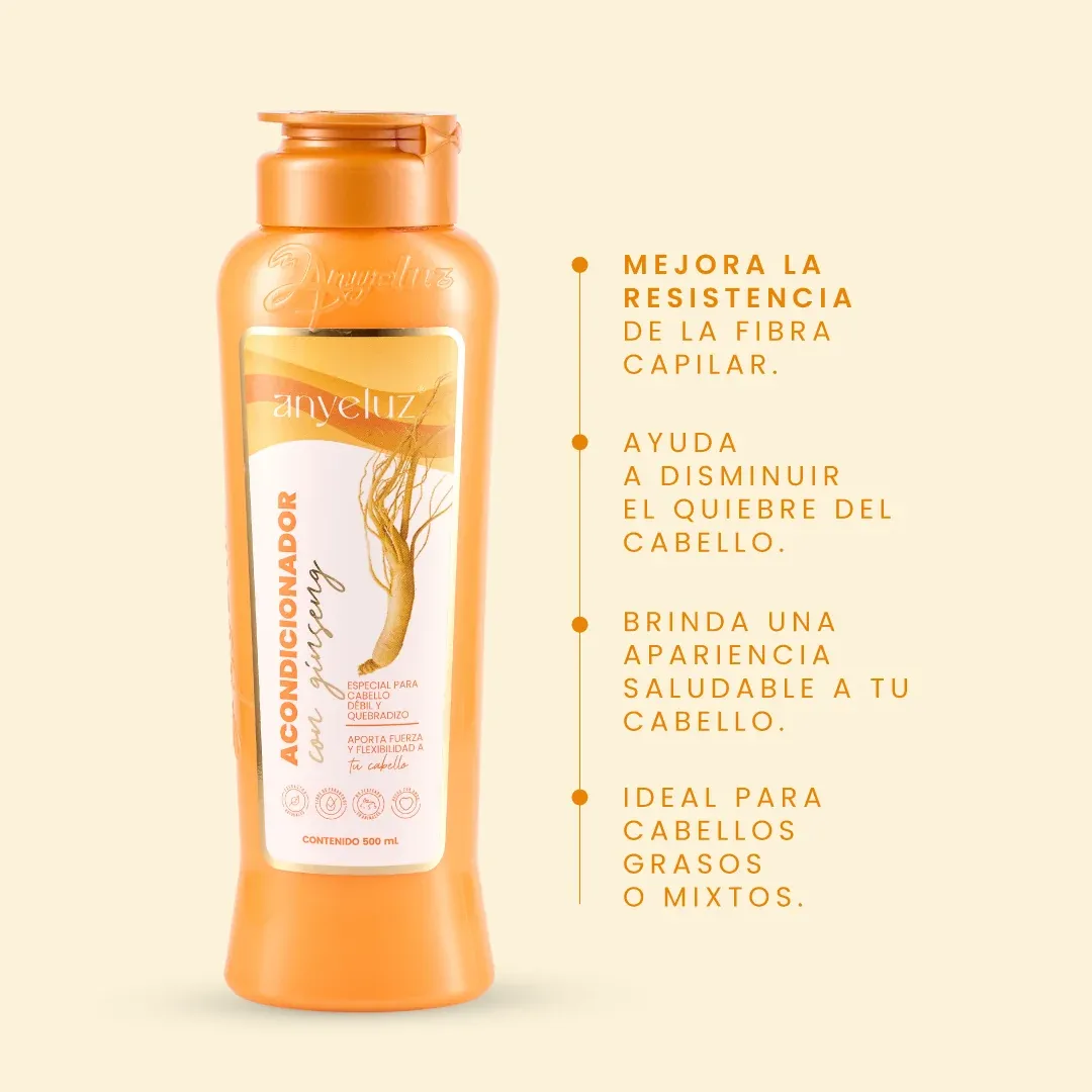 Acondicionador con ginseng