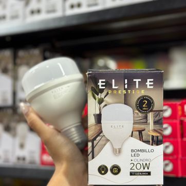 Imagen del producto Bombillo LED Cilindro 20W Marca ELITE PRESTIGE