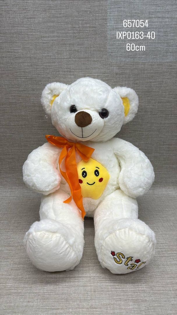OSO SURTIDO CON ESTRELLA 45 CM