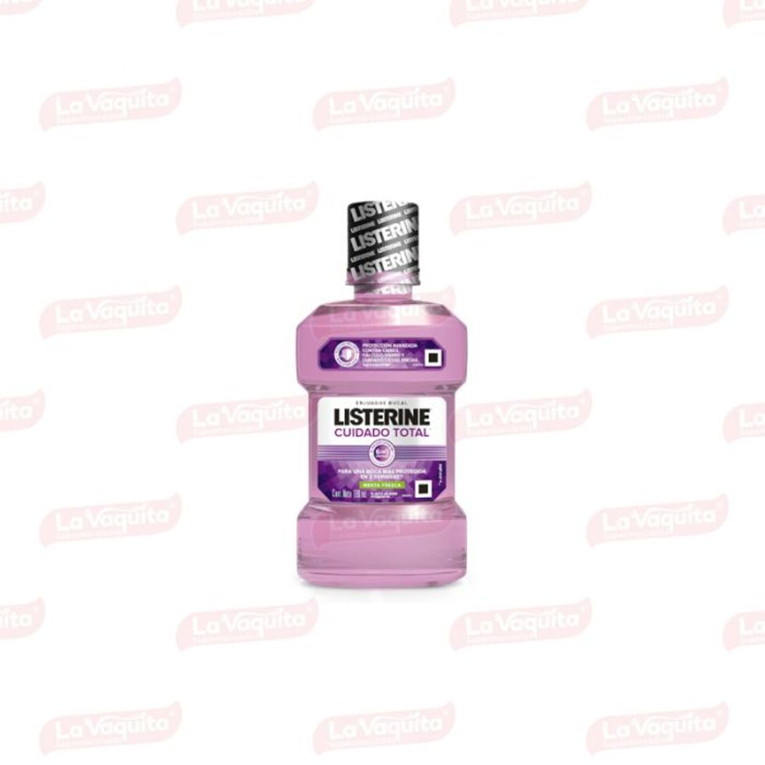 LISTERINE CUIDADO TOTAL*180ML