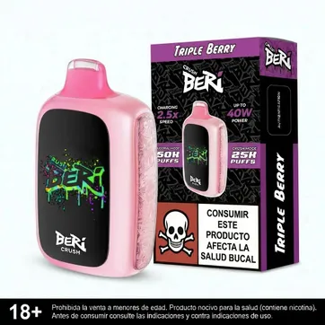 Imagen del producto Beri Triple Berry 50.000 Puffs