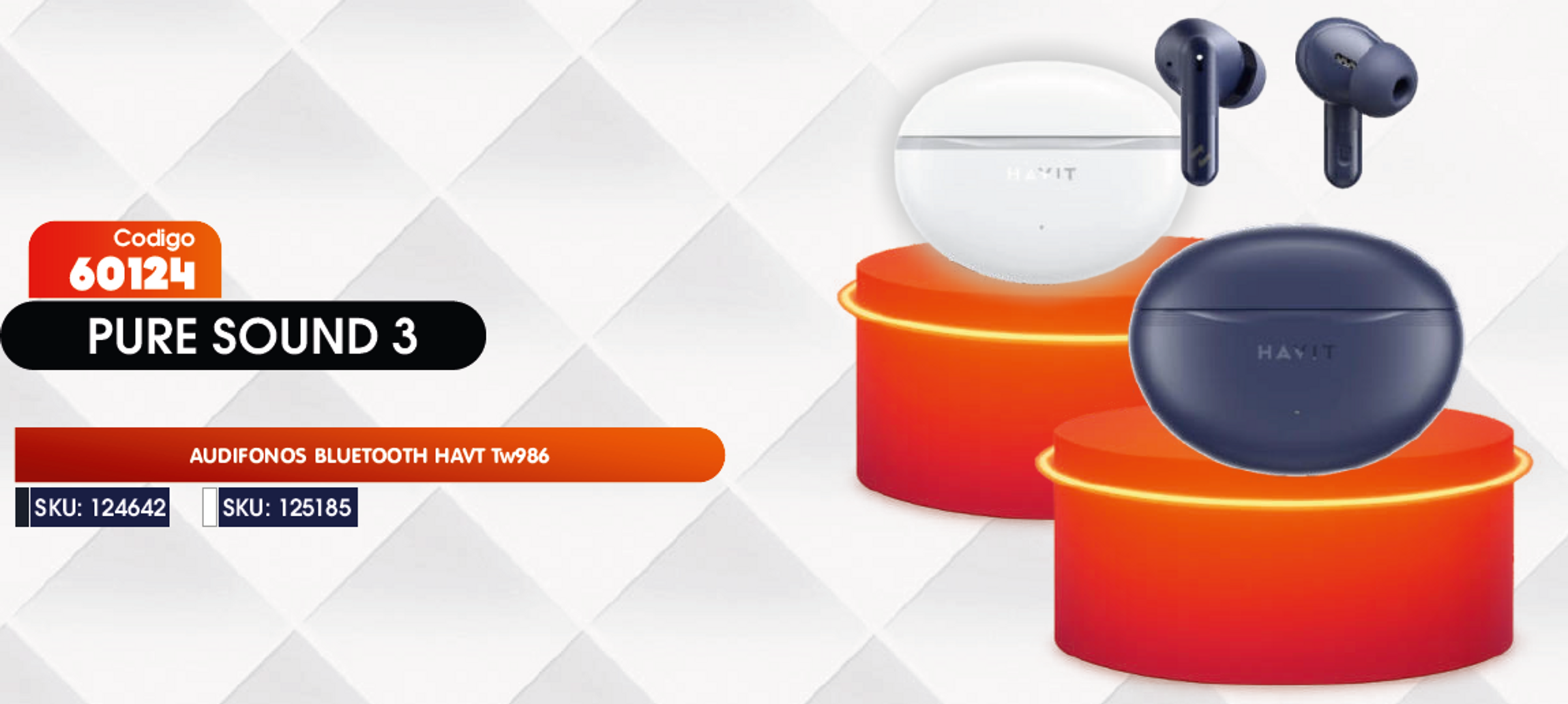 Audífonos Bluetooth Havit TW986