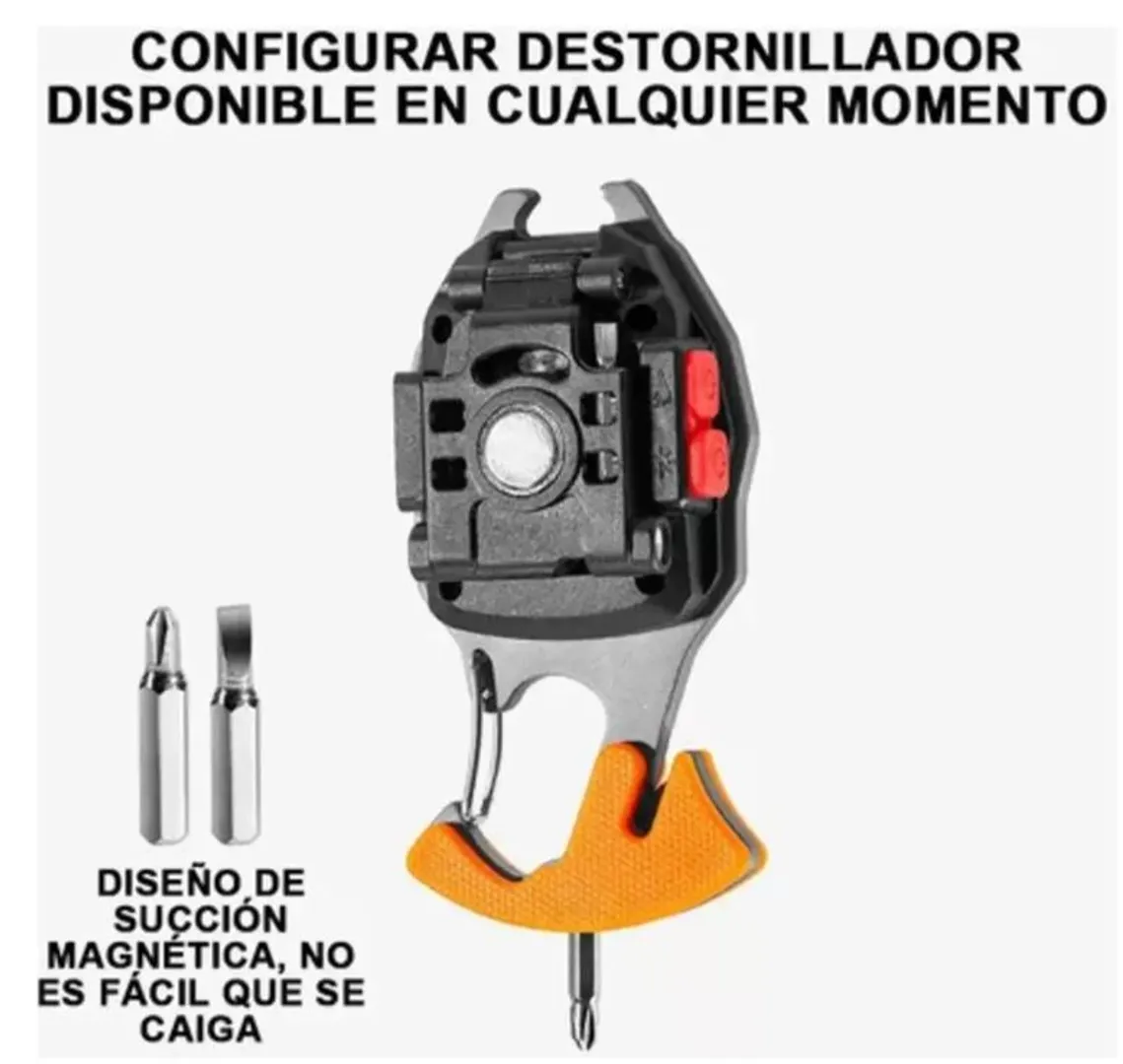 Linterna Multifuncional Recargable