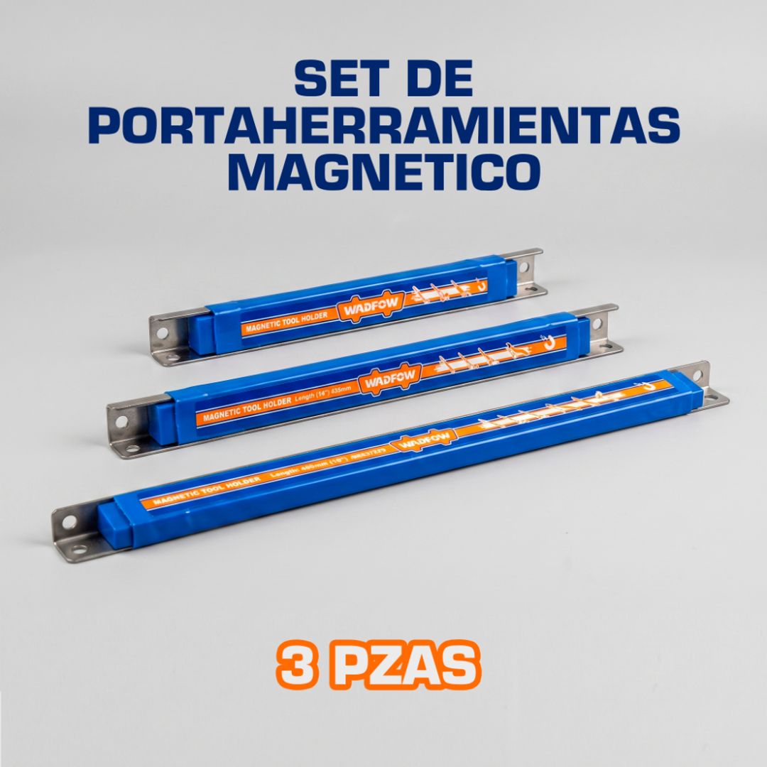 SET DE PORTAHERRAMIENTAS MAGNETICO 3 PZAS