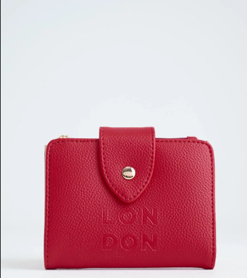 BILLETERA NEW YORK ROJO