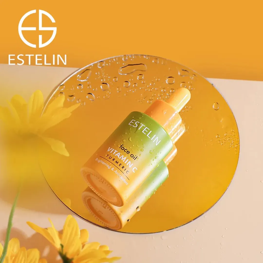 ACEITE FACIAL CON VITAMINA C Y CÚRCUMA ESTELIN