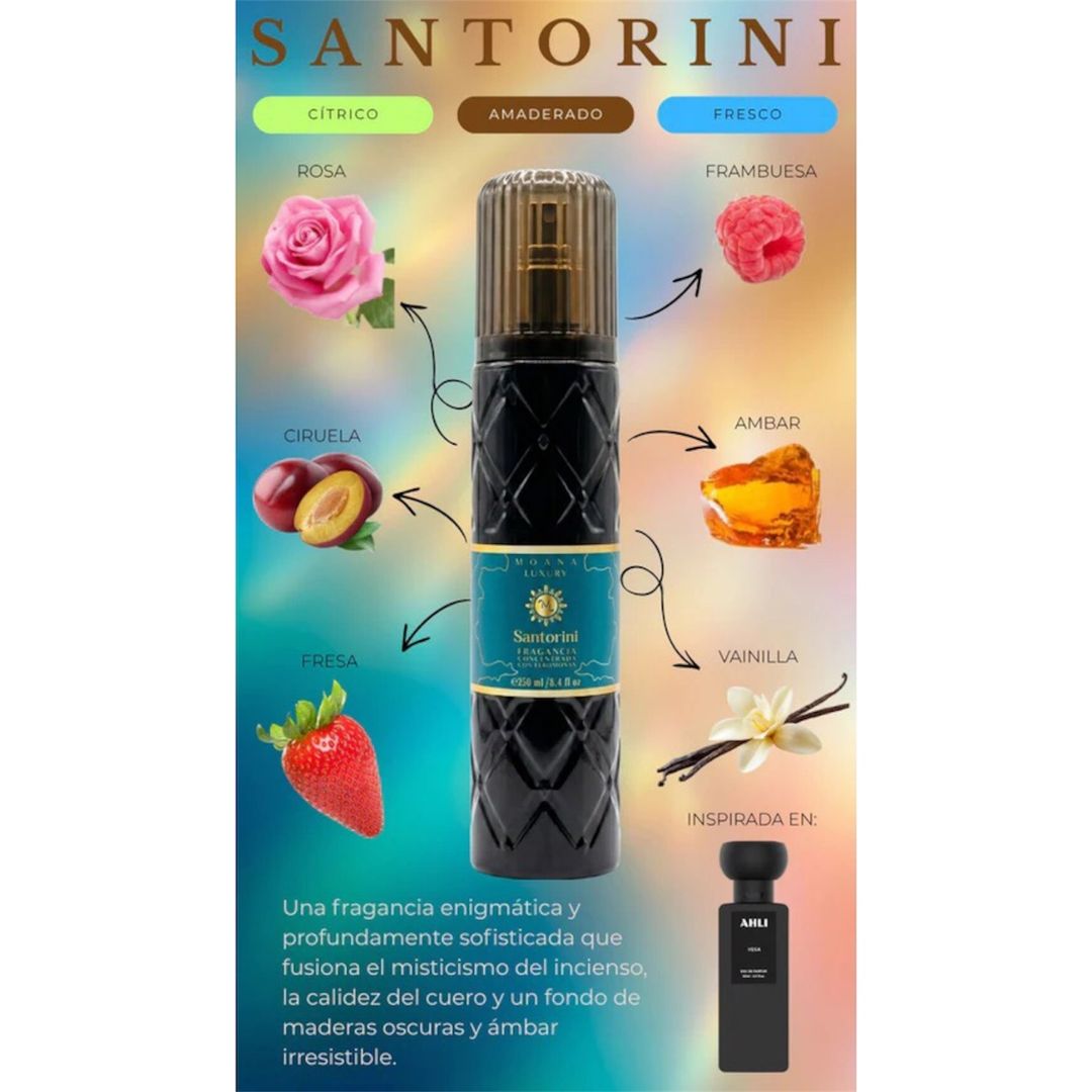 PERFUME UNISEX CON FEROMONAS MOANA LUXURY 250ml
