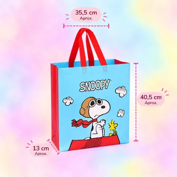 Imagen del producto Bolsa para compras snoopy
