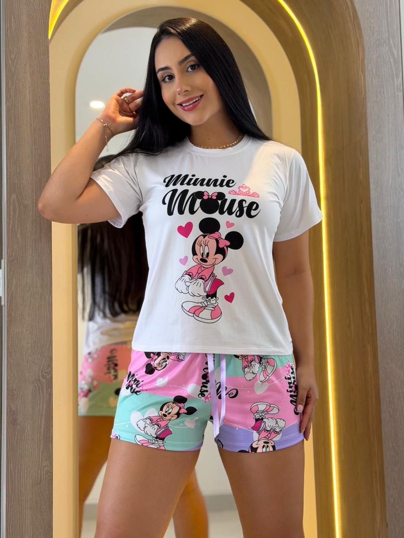 Pijama short personajes