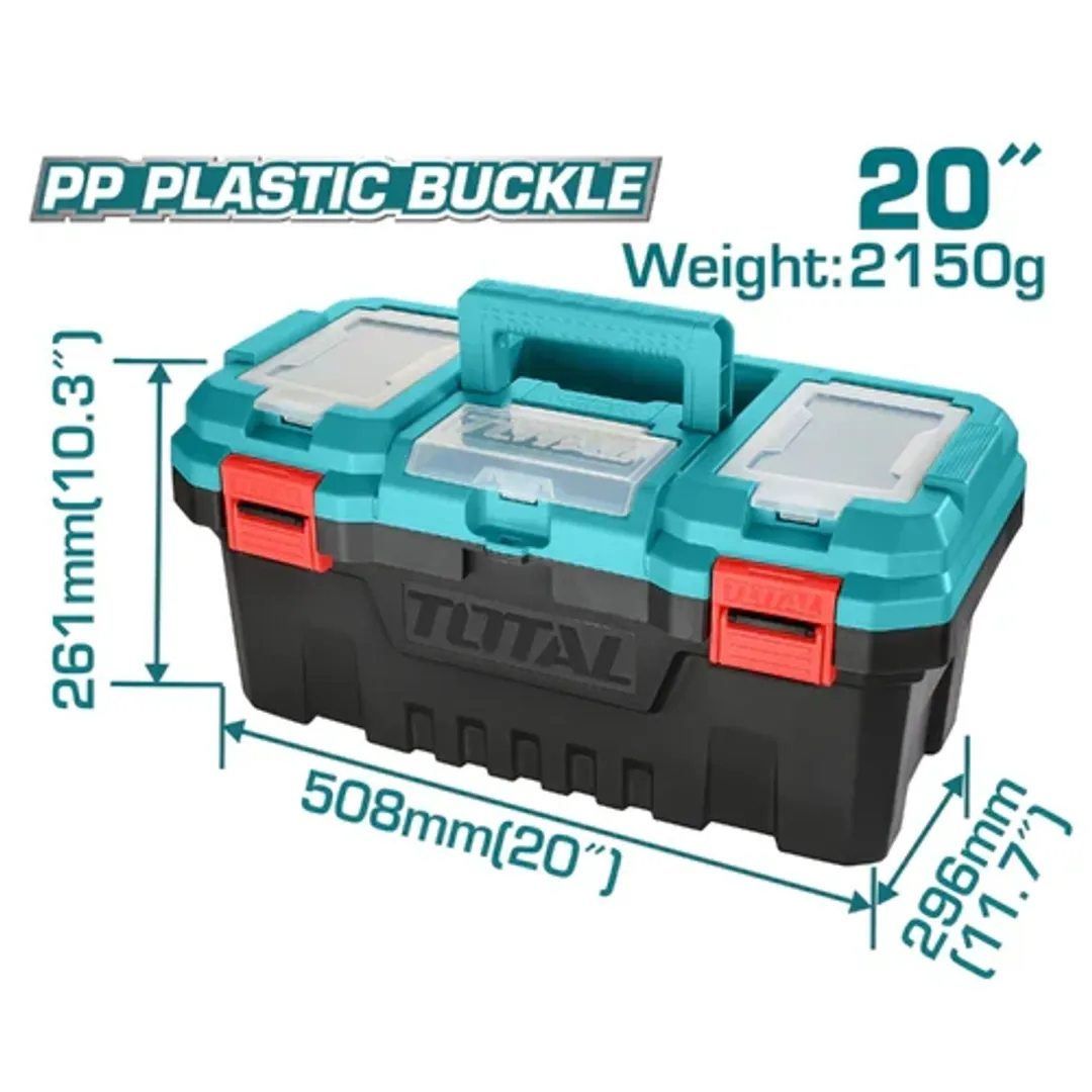 Caja De Herramientas 20" Broche Plastico