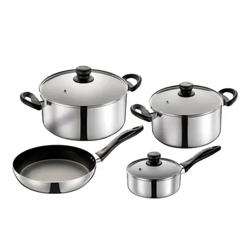 Imagen del producto BATERIA IMUSA 7PZ ALUMI/BRIILL TV ANTIADH 0405200	