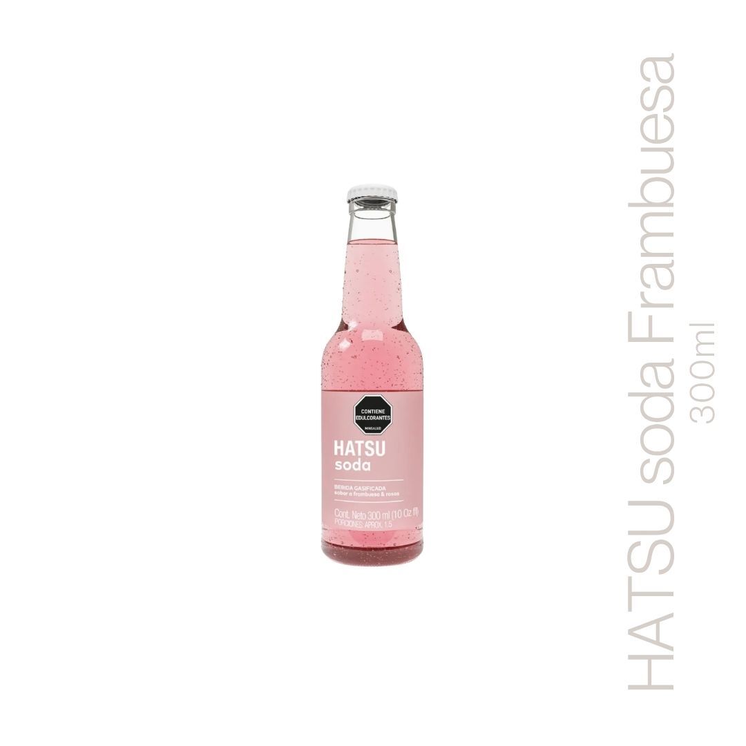 SODA FRAMBUESA ROSAS 300ML 