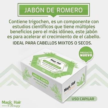 Jabón De Romero Magic Hair - imagen 2