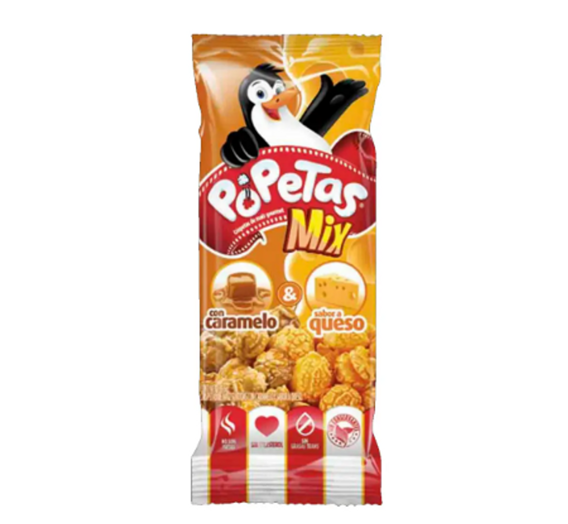 POPETAS CARAMELO YQUESO*39G