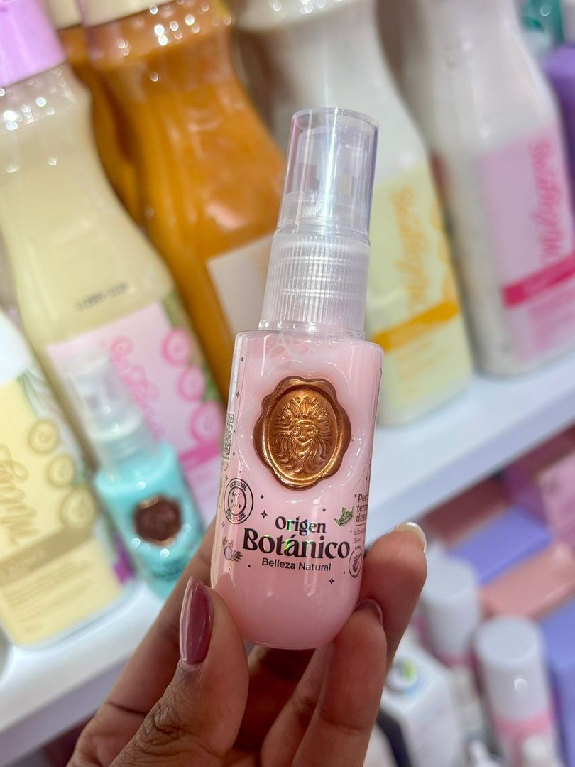 Mini perfume termo origen botánico