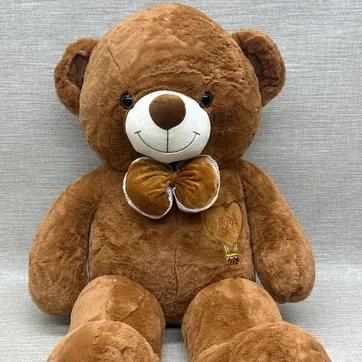 Imagen del producto OSO PATAS LARGAS CAFE CON MOÑO 90 CM