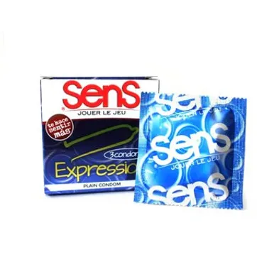 Imagen del producto CONDONES SENS EXPRESSIÓN x 3