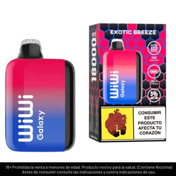 Imagen del producto Wiwi Galaxy Exotic Breeze 18.000 Puffs