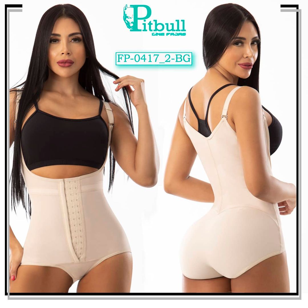 Faja Body Seno Libre con Triple Abrochadura -  FP0417_2